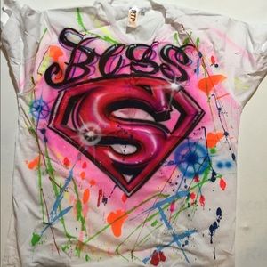 Airbrush custom shirts